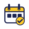 Kalender-Icon-mit-gelbem-Hakchen